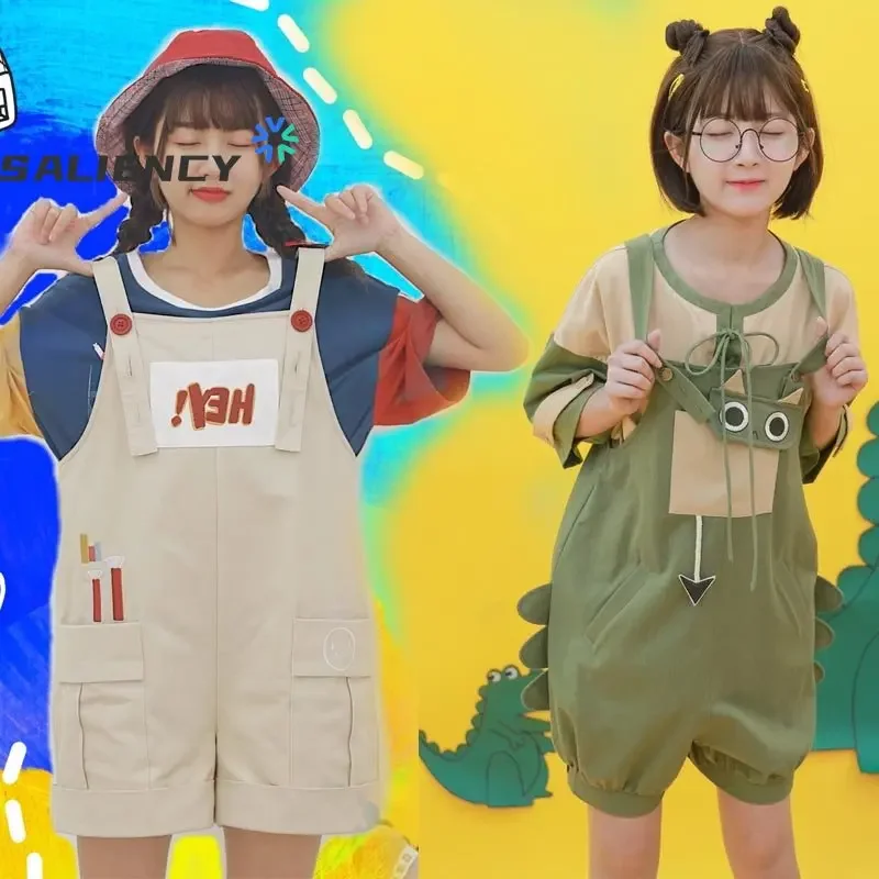 Оригинальный Повседневный японский комбинезон Mori Girl в Корейском стиле комплект