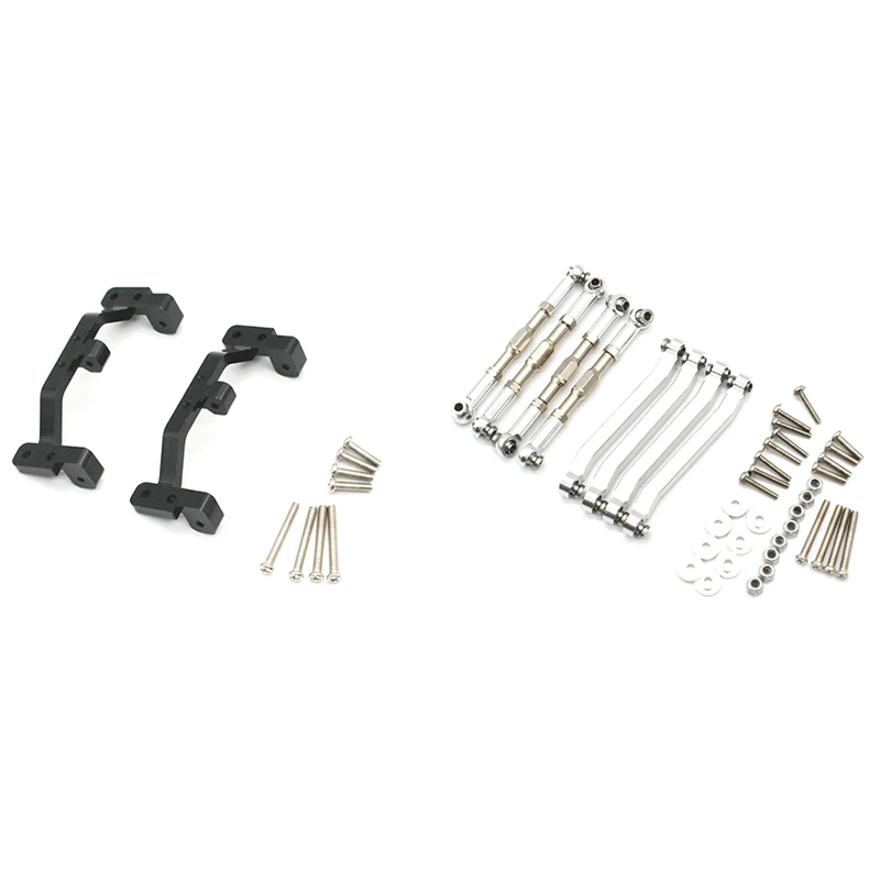 

Pull Rods Link Suspension Tie Rod For MN D90 D91 D96 D99 D99S MN90 MN99S 1/12 & Metal Pull Rod Base Seat Bracket