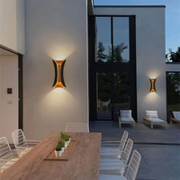 6w10w ac85 265v led wall light ip65 outdoor waterproof garden wall lamp outdoor yard landscape lighting atmosphere lamps