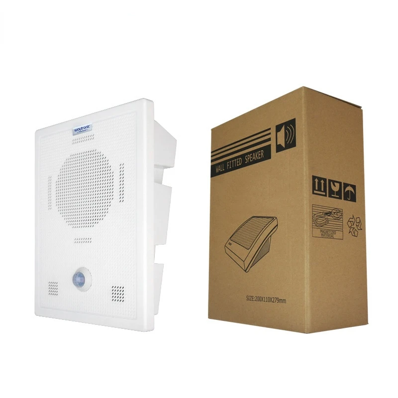 

Wireless Remote Voice Updated Wall Mount Powerful Motion Sensor Audio Speaker