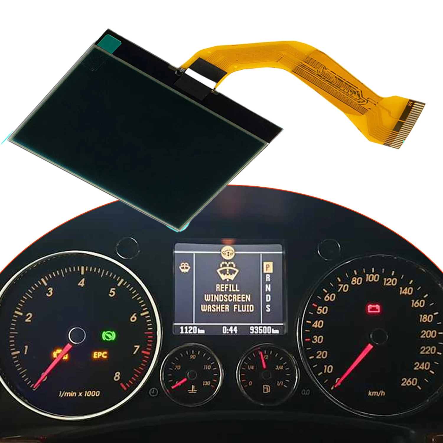 1 шт. 7L6920 970D 7L6920970R/L новая Автомобильная панель Монохромный ЖК-экран для VW Touareg V6