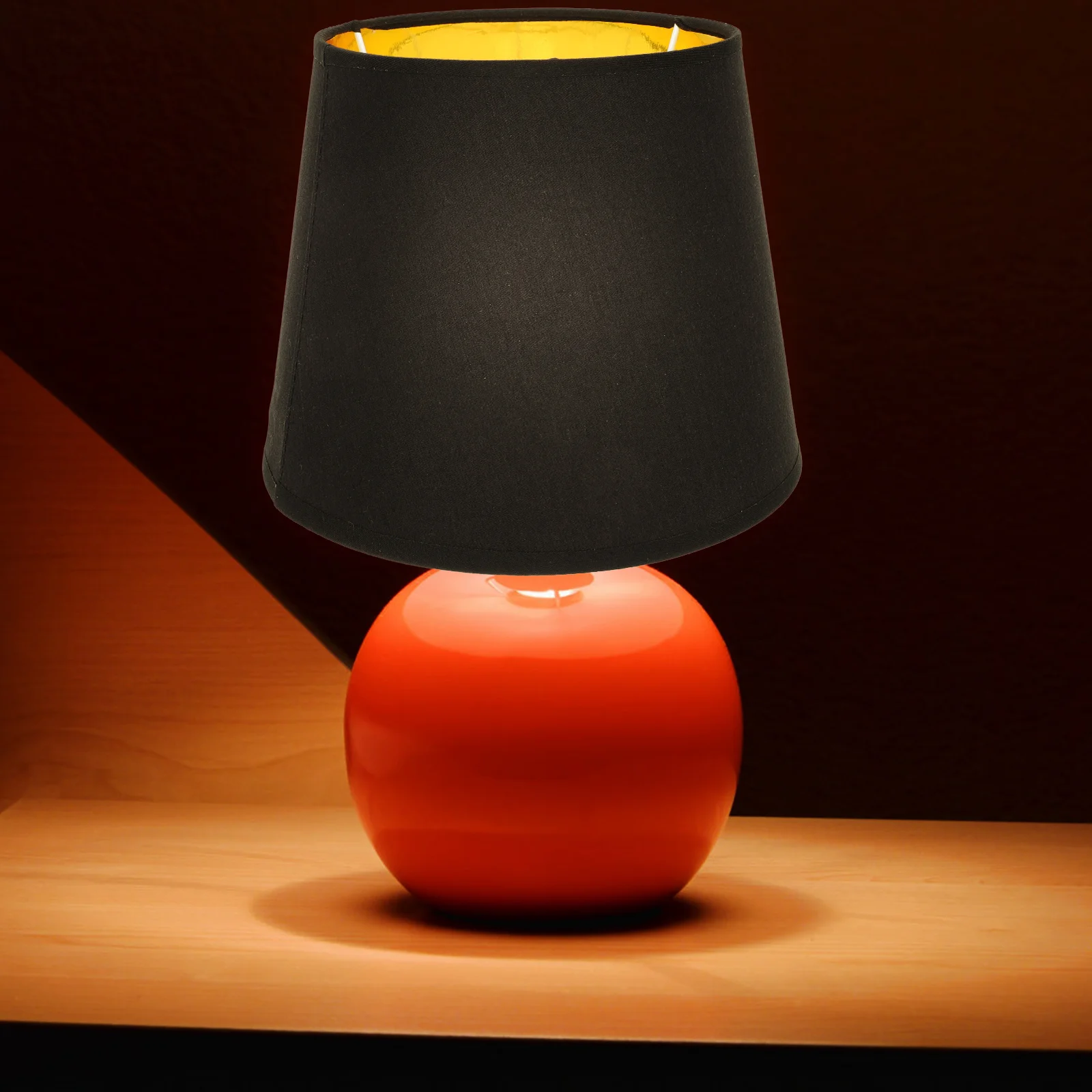 Фонарь для пола с тканевым барабаном |