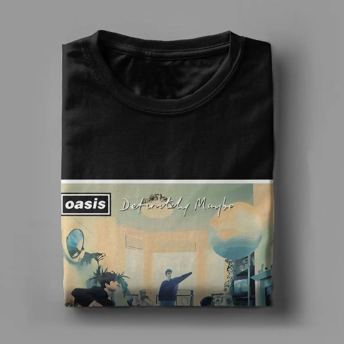 Мужская хлопковая футболка с круглым вырезом и коротким рукавом