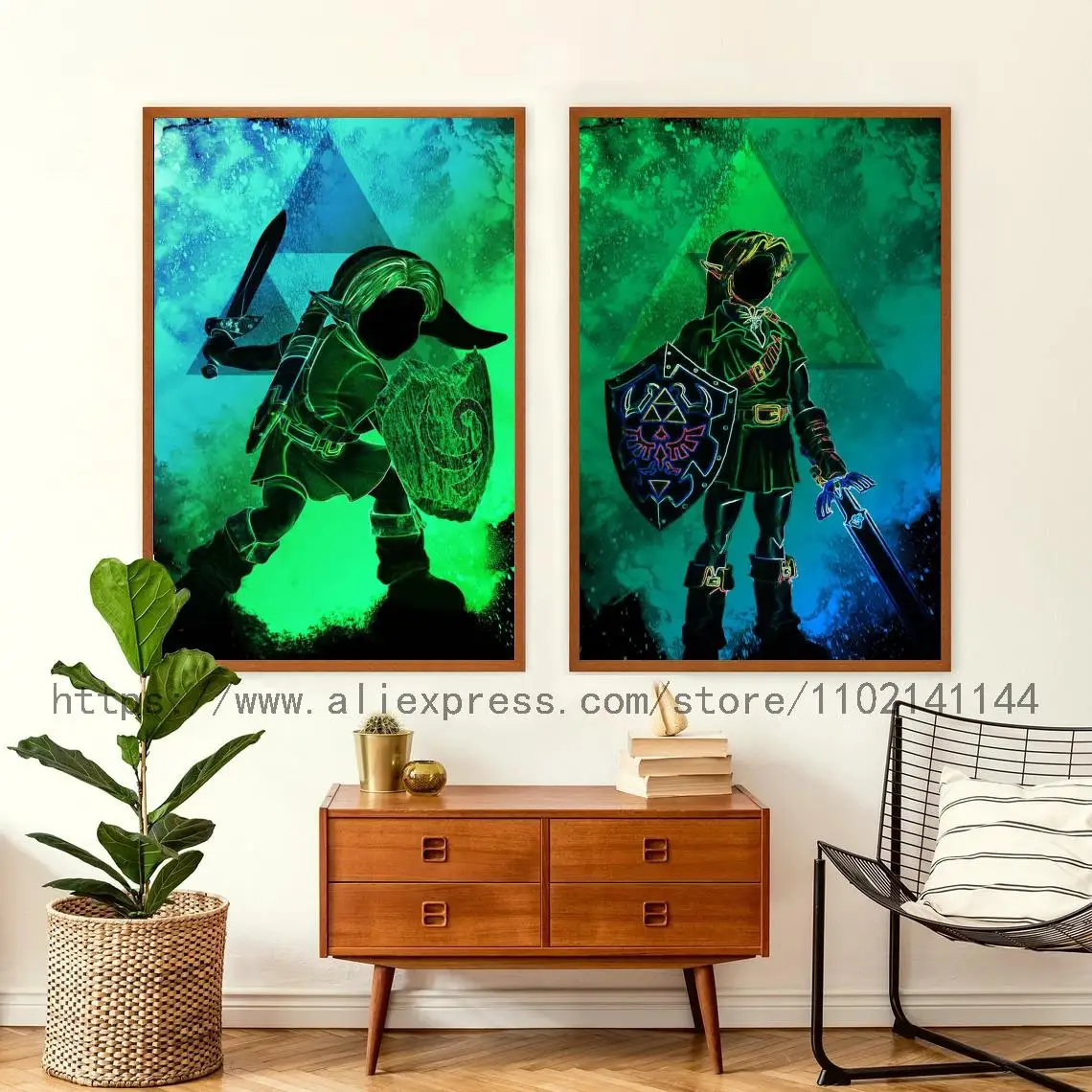 

Zelda Story of The Hero Time Legend Mythology Timeline Decoration Art Poster Wall Art Modern Family bedroom Decor Canvas Posters