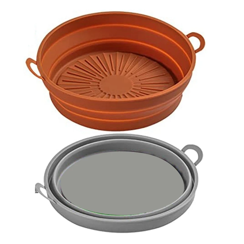 

2 упаковки, 8,5 дюйма, подкладки для фритюрницы, многоразовая корзина для фритюрницы, подходит для фритюрницы объемом 5 шт. или больше