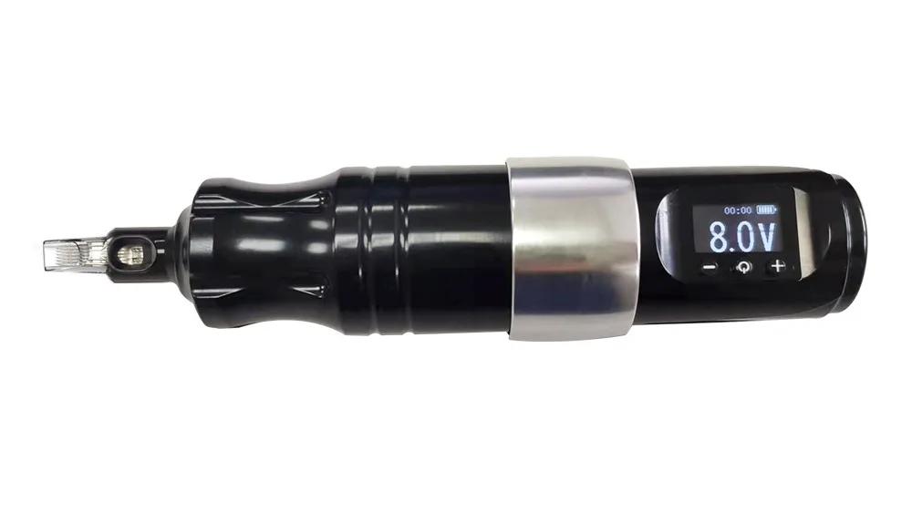 

New Professional Wireless Tattoo Pen Rotary Tattoo Machine with LED High-resolution Display