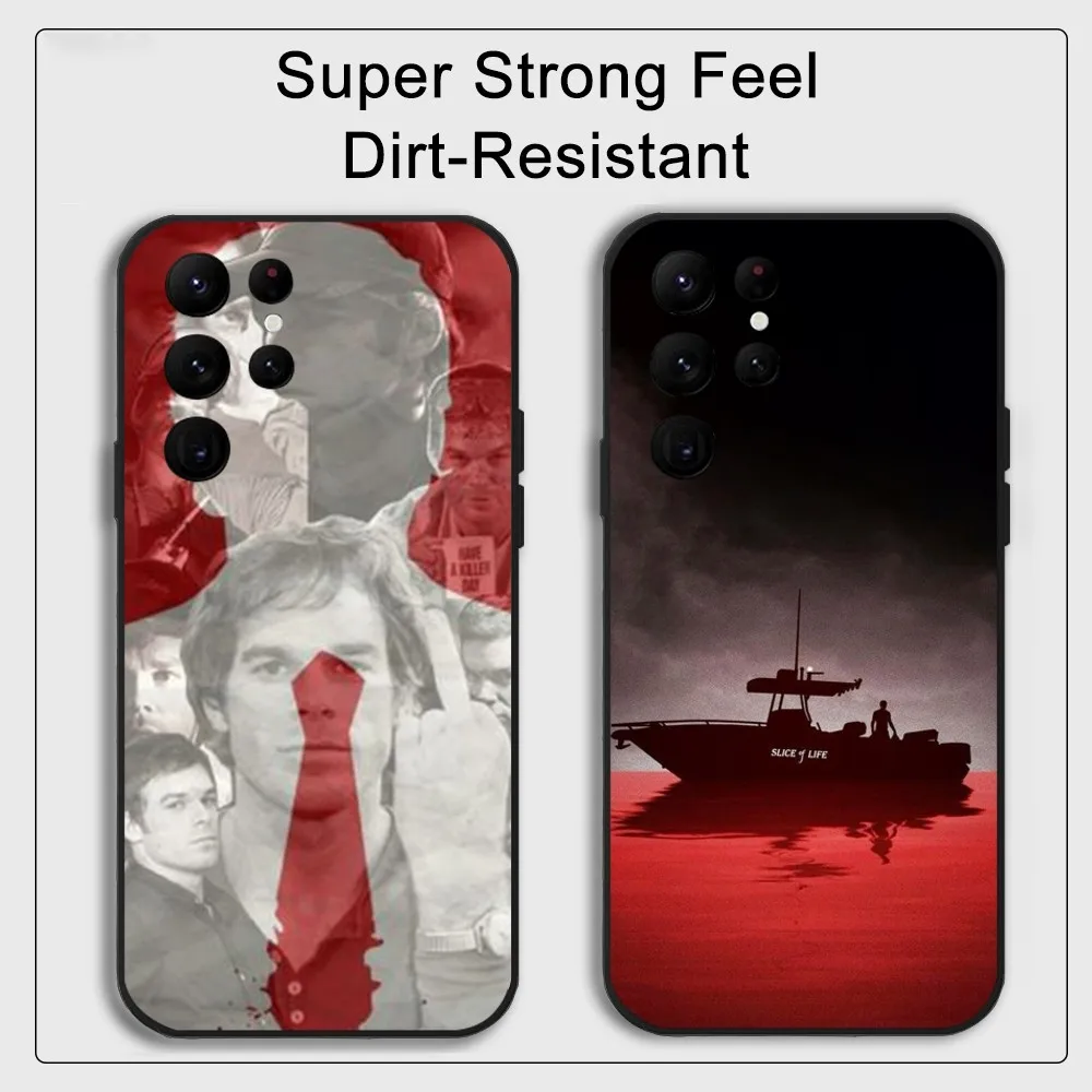 Чехол для телефона D-Dexter Morgan Movie Samsung S series s20 s21 s22 s23 s24 FE Plus Ultra TPU мягкий и приятный