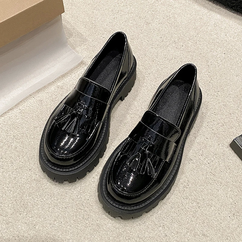 Женские туфли новинка сезона осень 2024 женские на высоком каблуке без застежек