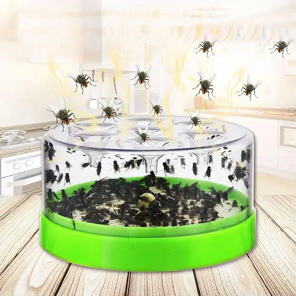 

Automatic Plastic Fly Trap Device Restaurant Home Interior Gardening Killer Repellent Pest Tools Clean Control Insect Tool K2W5