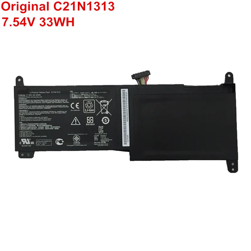 

7.54V 33WH New OEM Genuine Original Battery C21N1313 For ASUS Transformer Book Trio TX201 TX201L TX201LA NoteBook Rechargeable