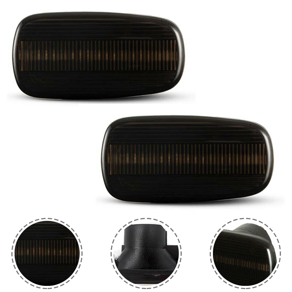 

LED Side Marker Lights Car Mirror Indicator Lamp Amber Turn Signal Light For Lexus IS200 IS300 For Toyota Land Cruiser Dynamic