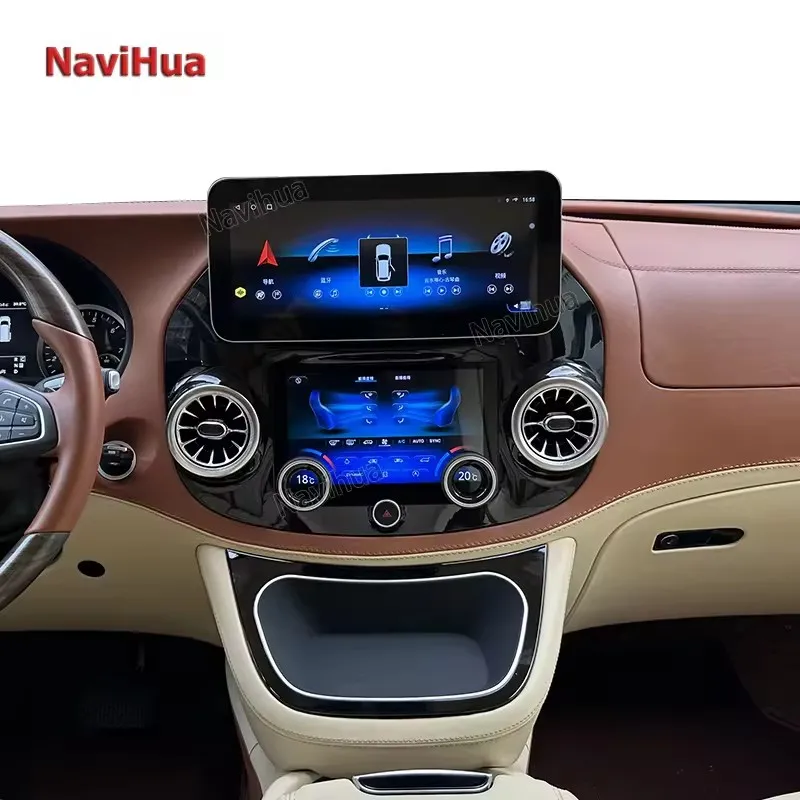 12 3-дюймовый мультимедийный автомобильный радиоприемник 6G + 128G для Mercedes-Benz Vito W447