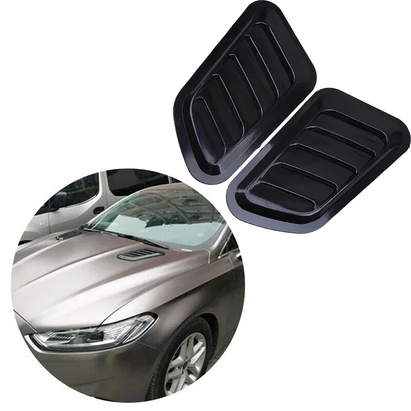 1 пара автомобильный воздухозаборник декоративный капот совок крышка