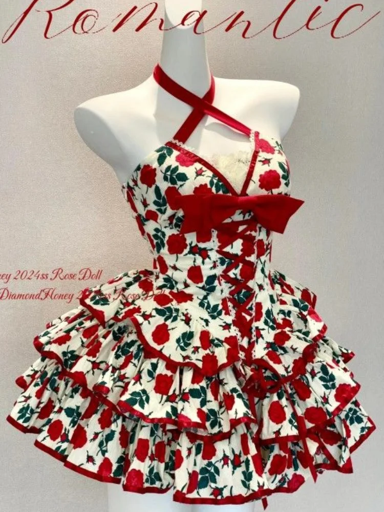 Женское кружевное платье на бретельках повседневное мини-платье без рукавов в