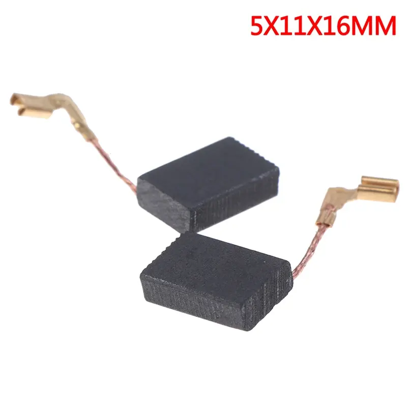 

2Pcs/lot High Quality 5X11X16MM Motor Electric Carbon Brushes For Makita 9553