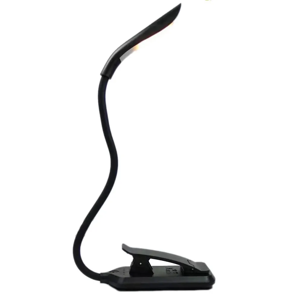 

Night Reading Table Light 3 Colors Dimmable Bedside Clip-on Desk Lamp Height Adjustable Bedroom Living Room Dormitory