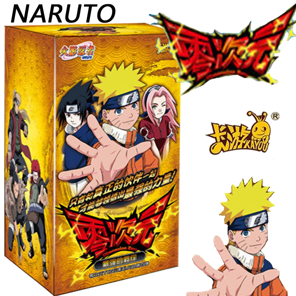 Карточка-усилитель KAYOU Naruto из коллекции аниме-карточка с нулемерными редкими