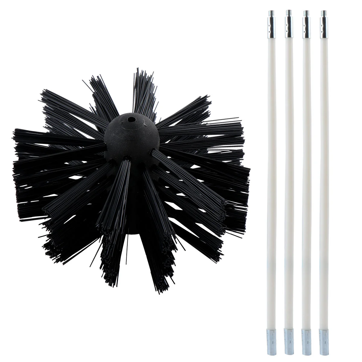 

1 Set Duct Brush Chimney Brush Cleaning Brush Cleaning Tool Dryer Vent Brush