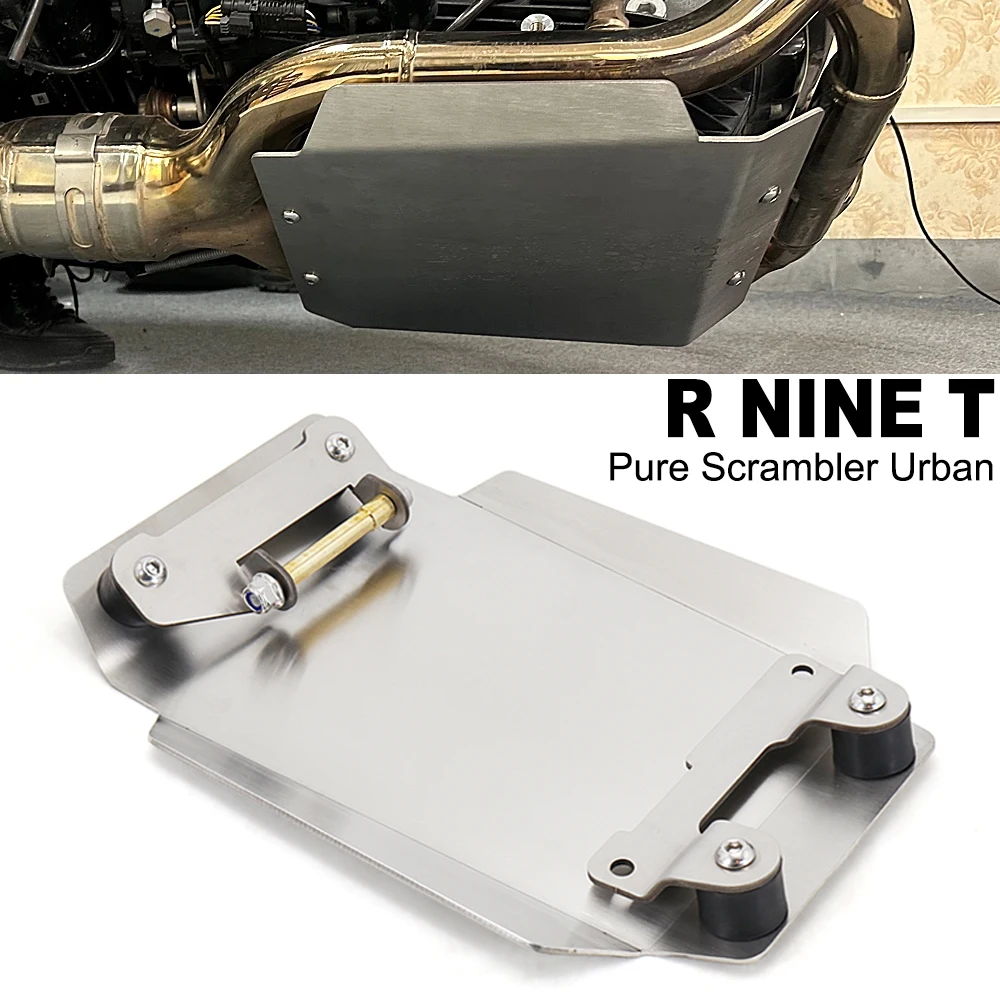

Motorcycle Stainless Steel Skid Plate Engine Base Chassis Guard Protection Cover For BMW R Nine T R9T Scrambler Pure Urban