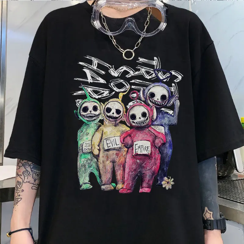 

Women Funny T shirt Summer Top Printed Harajuku Korean Clothes Oversized camiseta mujer tee shirt femme Tops