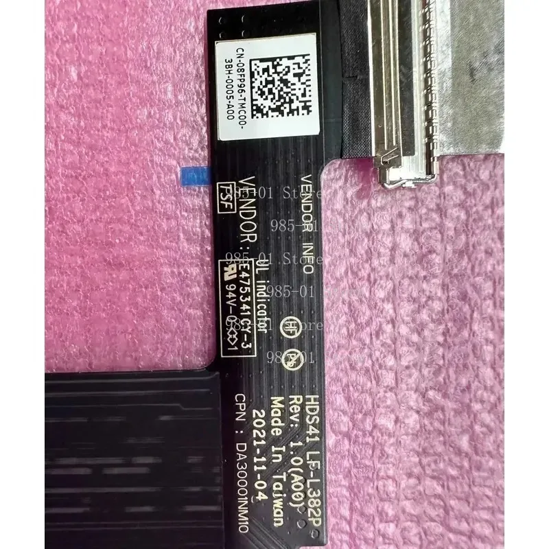 Фото A + оригинал 08FP96 8FP96 LF-L382P для ноутбука DELL Alienware X14, гибкий кабель ЖК-экрана LVDS №2