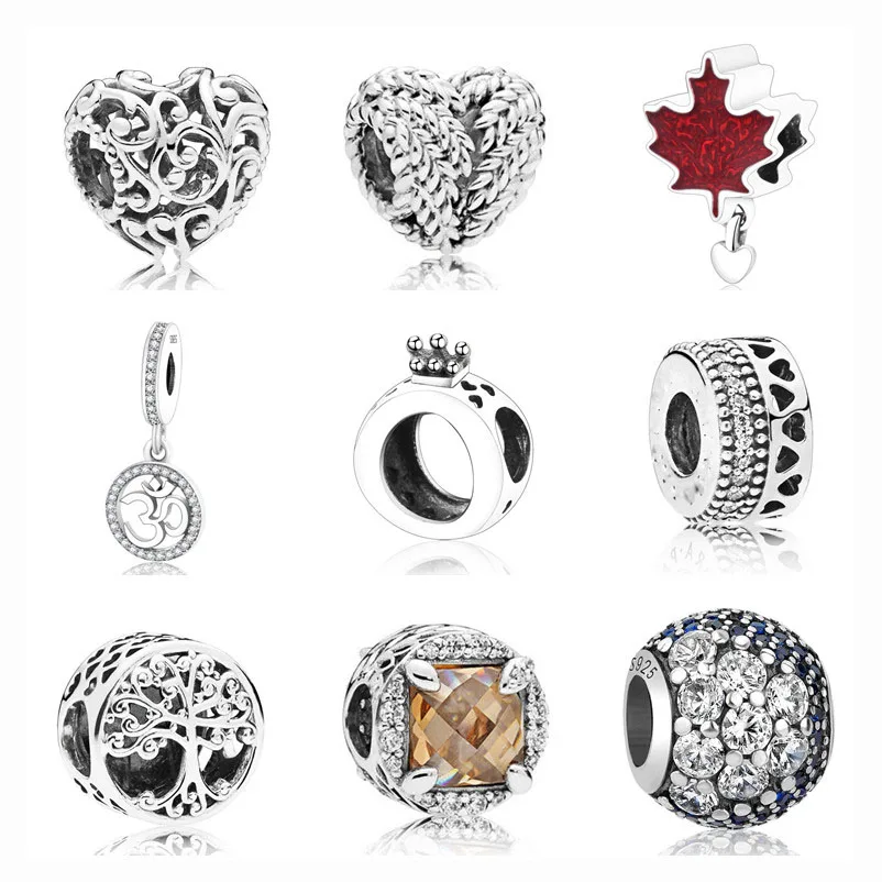 

Pulsera Plata 925 браслет подходит для оригинального Pandoraer DIY талисманы Стерлинговое серебро женские браслеты бусины 2021 ювелирные изделия для женщ...