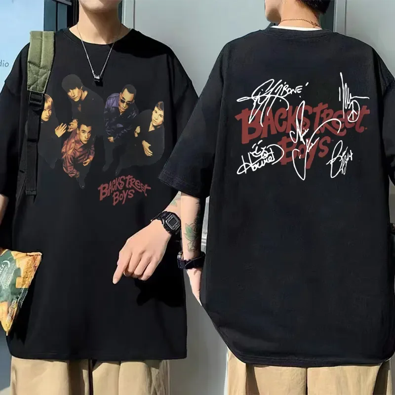 Редкая футболка с графическим принтом Backstreet для мальчиков винтажные футболки