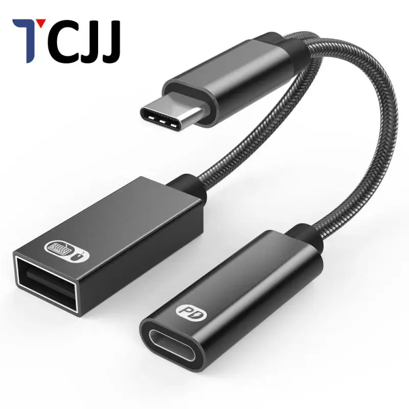 

Адаптер-разветвитель с портом USB Type-C на USB C, 60 Вт