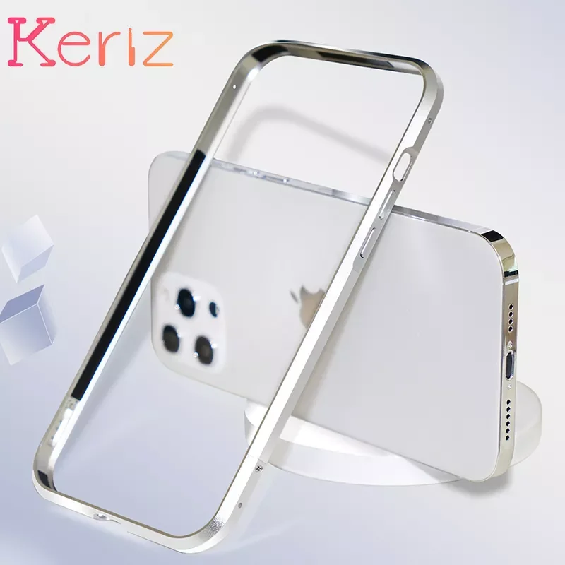 

Luxury Diamond Aluminum Metal Silicone Bumper for IPhone 13 Pro Max 12 11 Pro Max 12Pro 11 XR X Mobile Phone Accessories