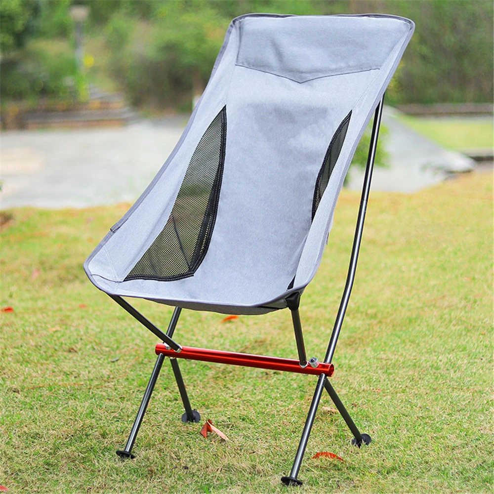 

Пляжное рыболовное портативное кресло Moon, съемное кресло с сумкой, ультралегкий складной стул для кемпинга на открытом воздухе