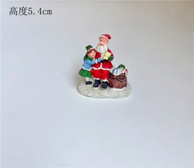 

Полимерная фигурка из психического песка, настольная игра, коробка для корта, терапии, девушка и Санта-Клаус