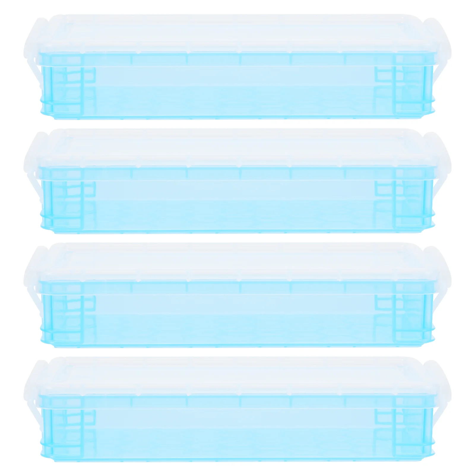 

4 шт., пластиковые контейнеры для хранения цветных карандашей