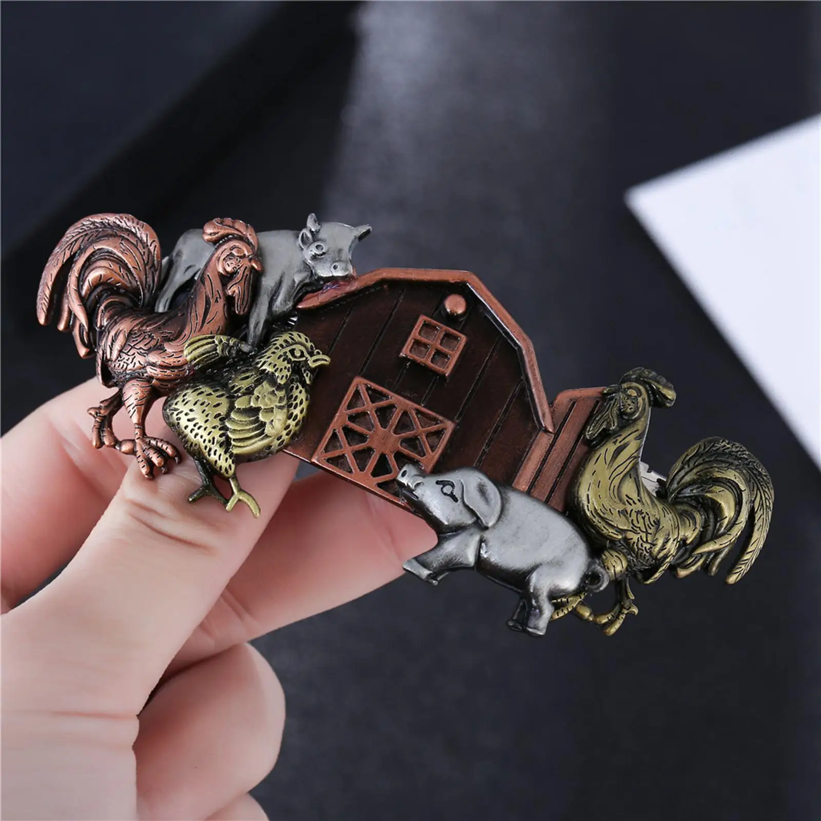 

Заколка для волос в стиле ретро, стимпанк