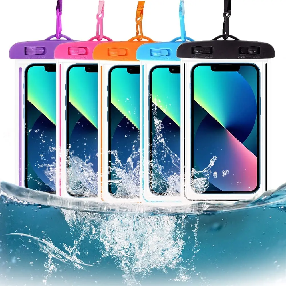 

Waterproof Phone Case For iPhone 13 12 Cover Pouch Bag Cases For Huawei Xiaomi Samsung Coque Luminous Universal Water proof Case