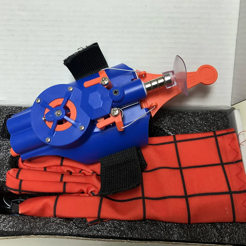 

Fully Automatic Peripheral Spider Silk Launcher Rope Device Cosplay Spider-Man Props Science and technology toy DIY learning