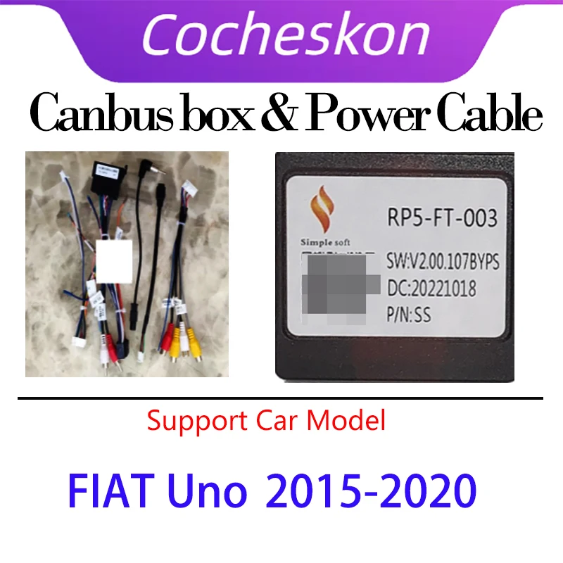 

Автомобильная DVD-приставка с can-шиной для FIAT 500X/UNO Android 2 din, проводные кабели, автомобильное радио