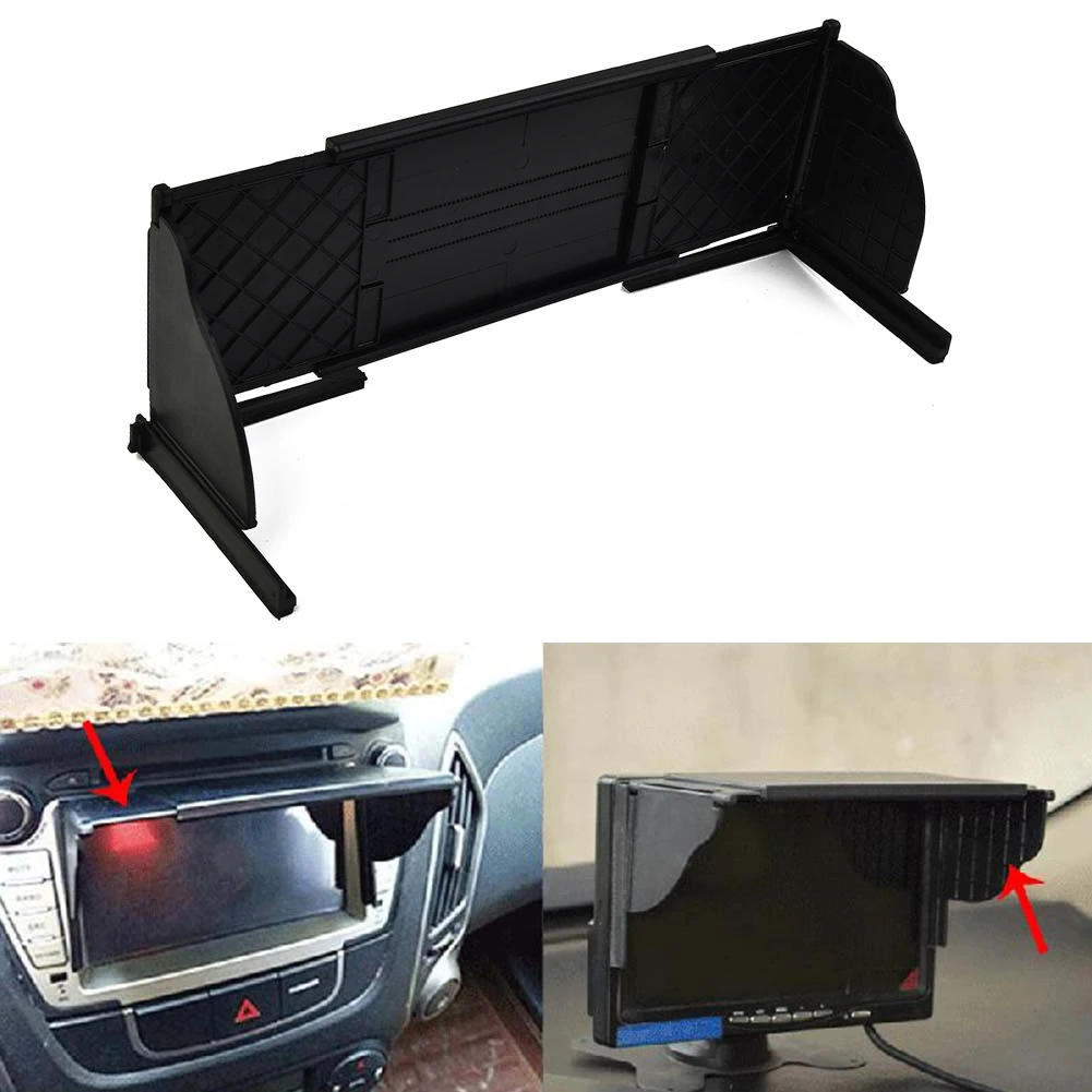 

8-Inch GPS Sunshade Visor Lens Hood Anti-Glare Car Navigator Cover Can Solve The Problem Of The GPS Navigation In The Reflective