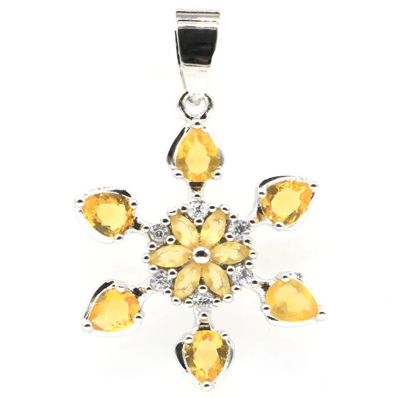 

27x16mm Pretty Green Peridot White CZ Gift For Woman's Party Silver Pendant