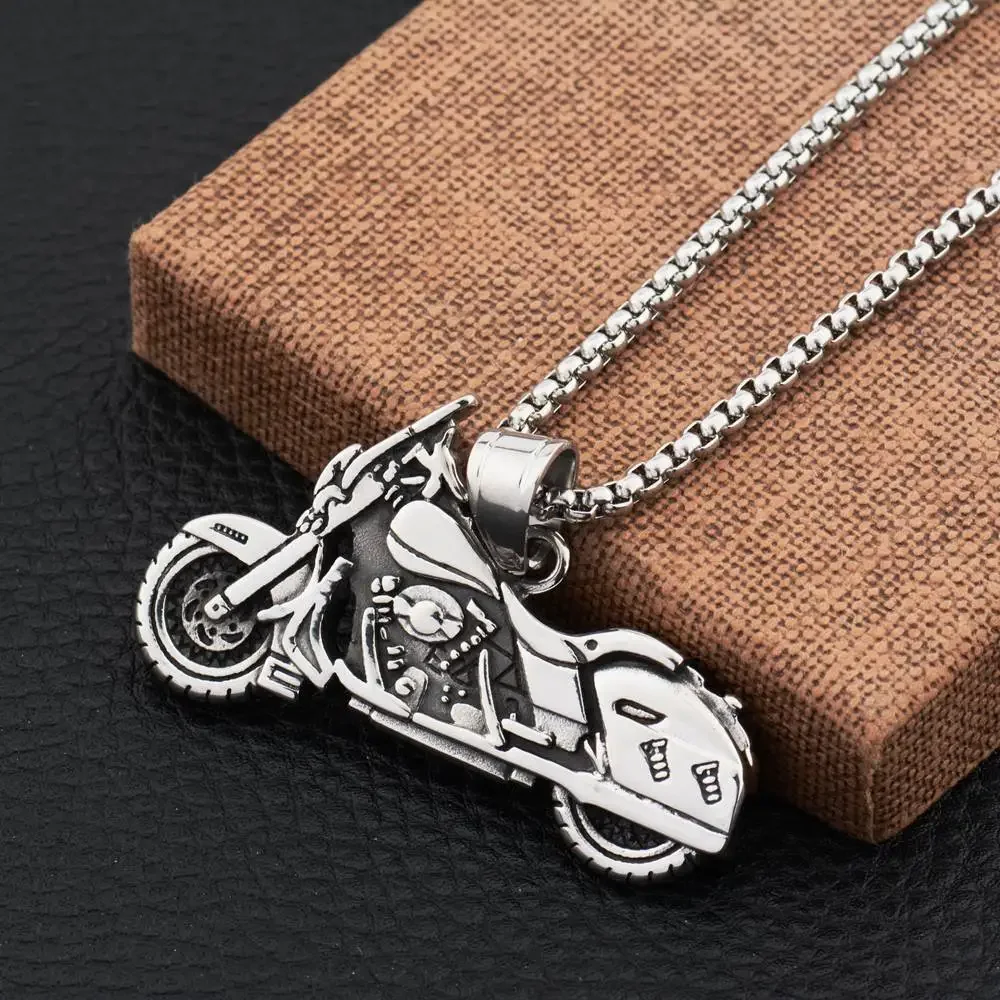 Мотоциклетное ожерелье в стиле хип-хоп
