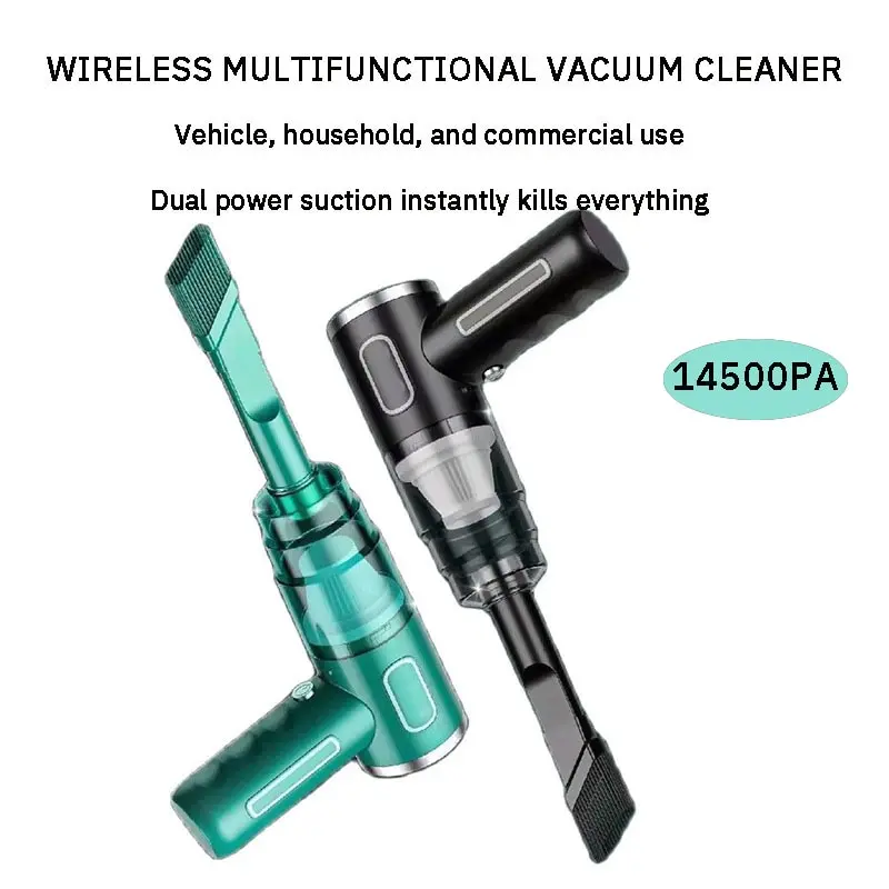 Car Mounted Vacuum Cleaner Wireless Portable Household High Suction Wireless Dust Collector Small Mini Dust Blower