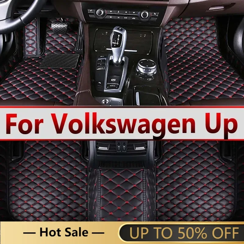 Автомобильный коврик для VW Volkswagen Up 2012 ~ 2019 водонепроницаемый Tapete Automotivo Para Carro