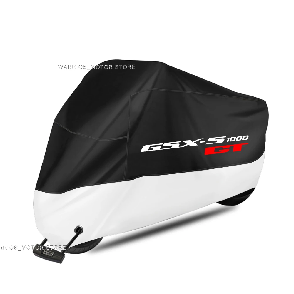 

Для GSX-S1000GT GSX S1000GT чехол для мотоцикла УФ-защитный пылезащитный снежный чехол для мотоцикла от дождя на открытом воздухе водонепроницаемый чехол