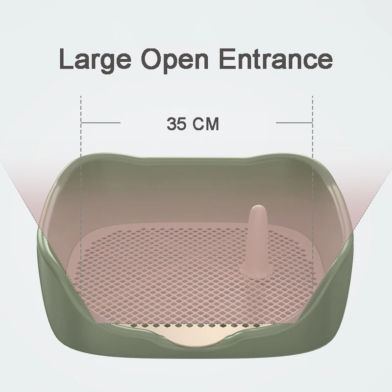 Переносной Туалет для собак пластиковый двухслойный туалет дрессировки и кошек