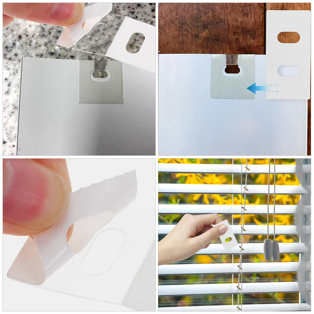 20 шт. наклейки для ремонта штор вертикальные жалюзи фиксаторы запасные части