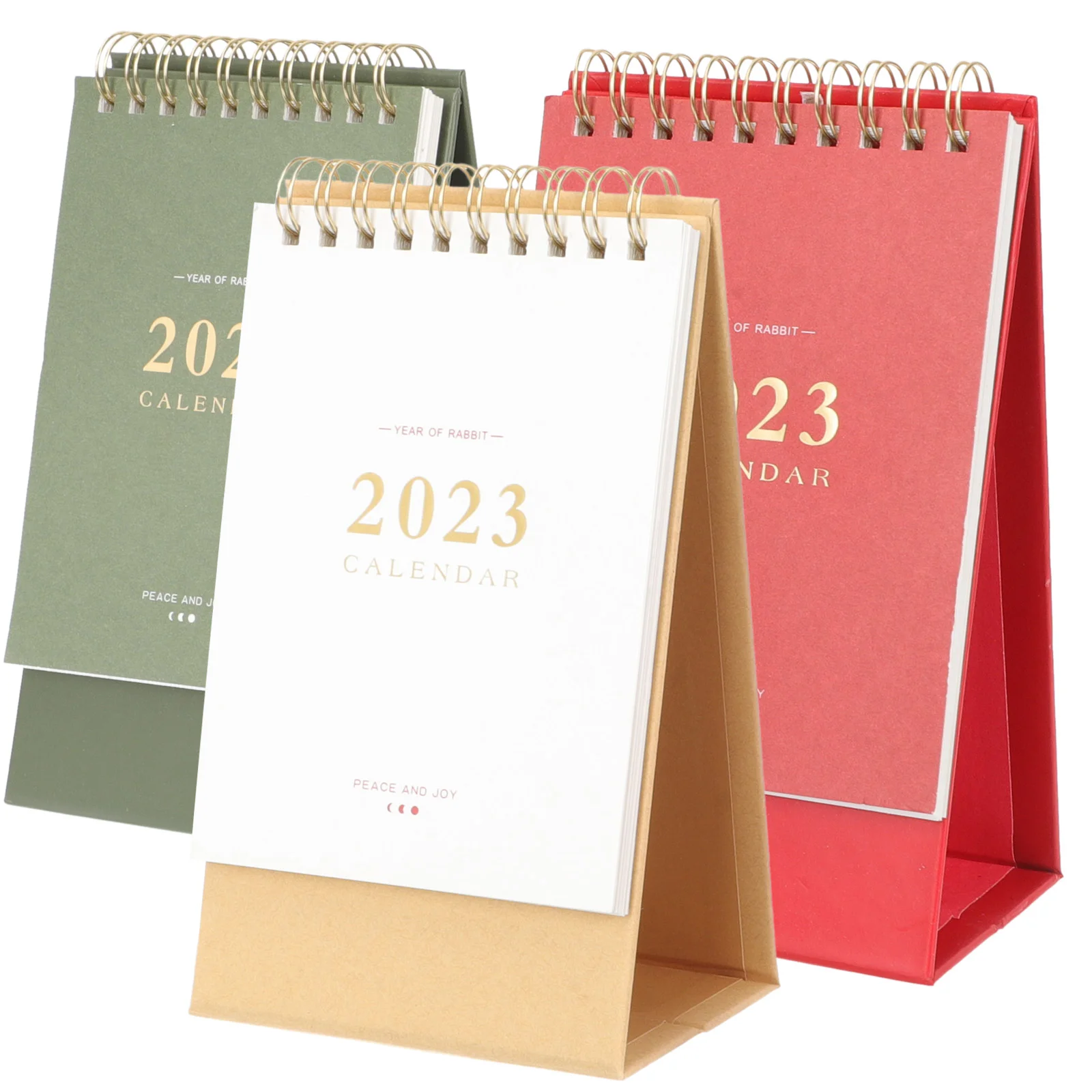 

3Pcs Monthly Calendar 2023 Desk Standing Calendar Decorative Standing Calendar