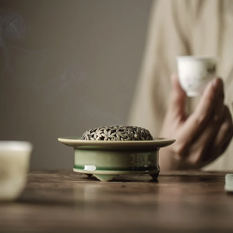 

Smoke Fountain Incense Burner Decoration Buddha Humidifier Waterfall Aromatherapy Incense Burner Bruleur Encens Home Fragranc