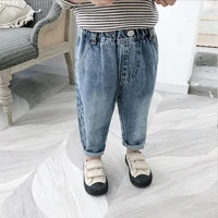 kids boys jeans 2022 spring and autumn boys denim trousers childrens casual pants workwear pants sports baby jeans fashion