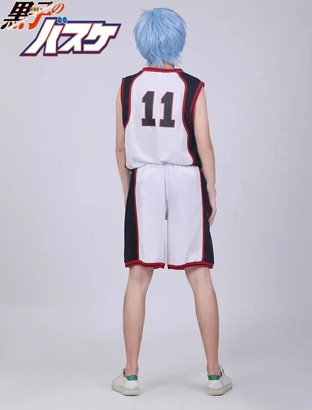 Фото Аниме Косплей Kuroko no Basket Basuke Uniform SEIRIN Basketball 10 11 Кагами Тайга Джерси Комплект Спортивная одежда Футболка Шорты 2025 №4