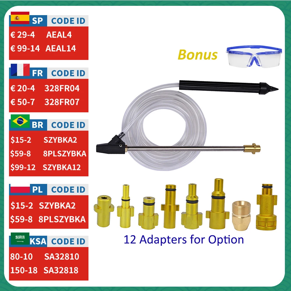 

Насадка для мойки автомобиля, для мойки высокого давления Karcher
