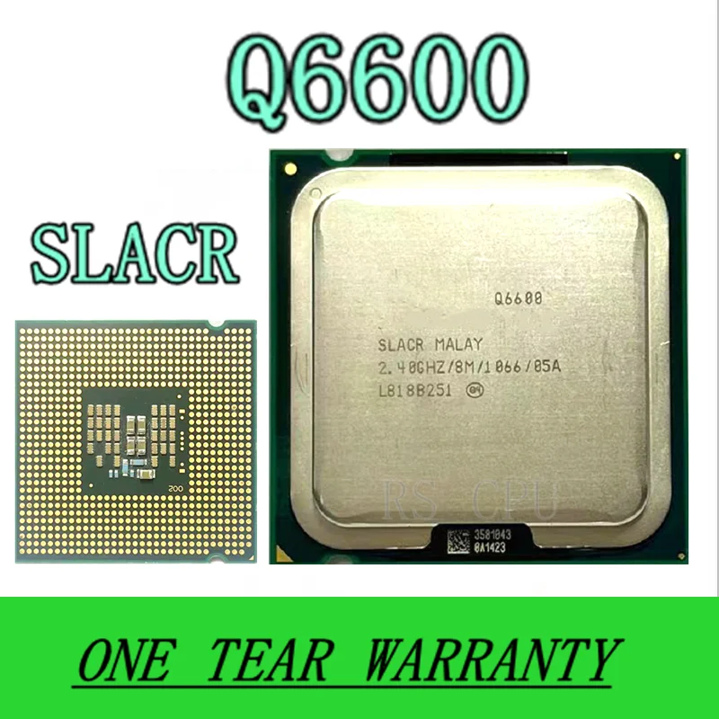 

Q6600 SLACR 2,4 ГГц четырехъядерный четырехпоточный процессор 8 Мб 95 Вт LGA 775